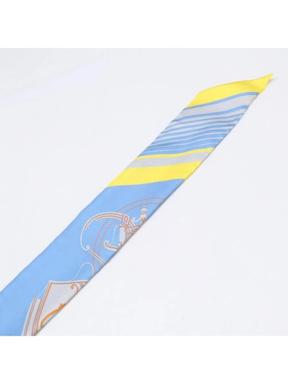 ★SOLD★ Hermes Exlibris Silk Twilly - Picture 7 of 9